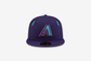 Diet Starts Monday x New Era "Arizona Diamondbacks Lightning Bolts" 59FIFTY Fitted - Purple / Teal