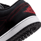 Air Jordan "1 Low" Mens - Black / University Red / White