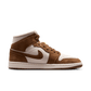 Air Jordan "1 Mid" Womens - Lt British Tan / Chalk