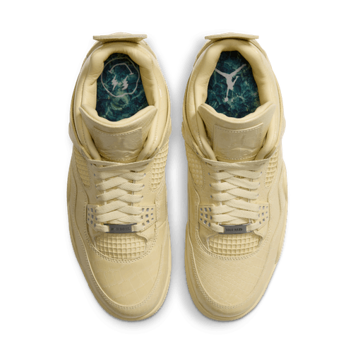 Air Jordan "4 Retro x J Balvin" Mens - Lemonade / Lemonade