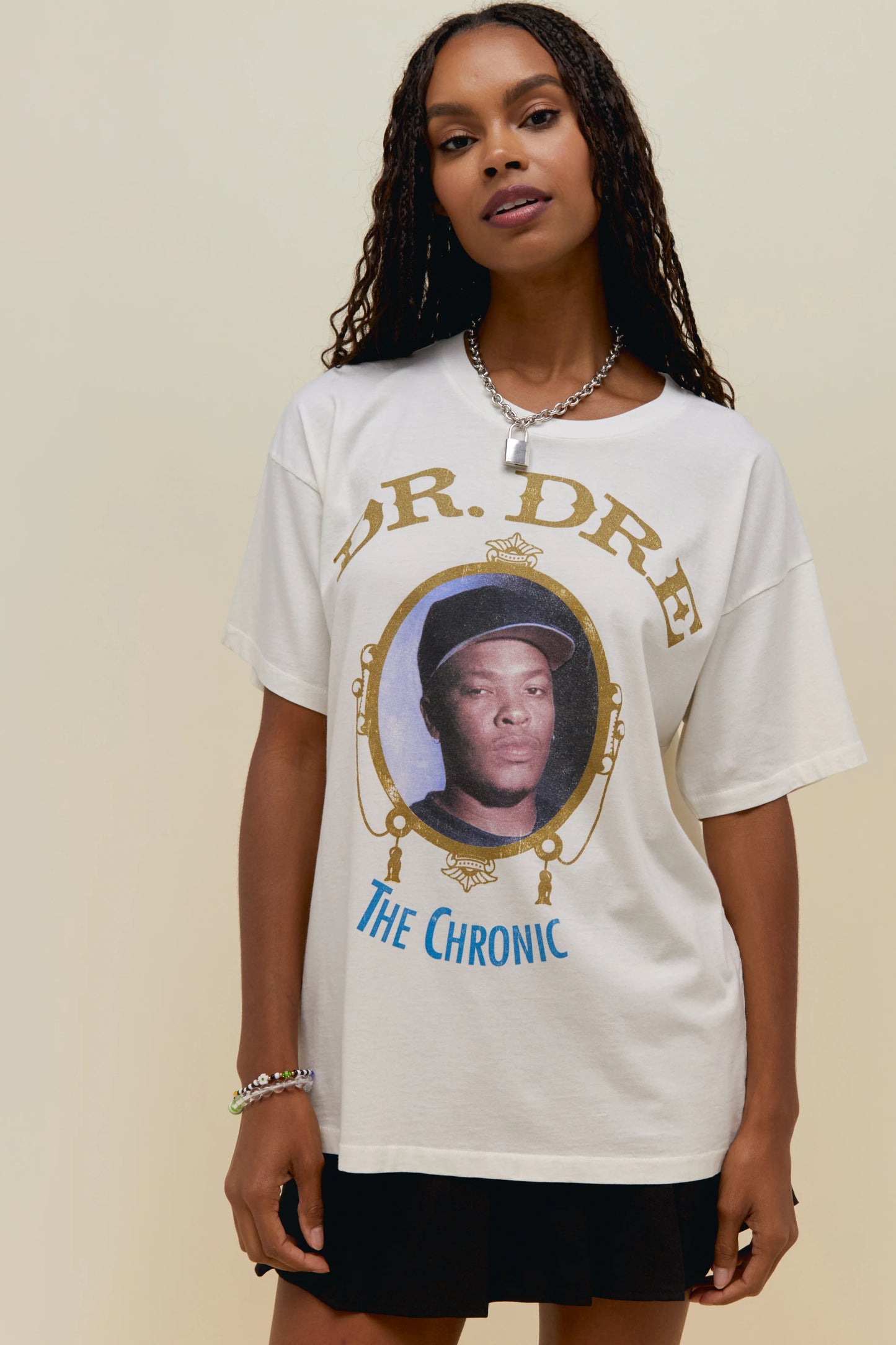 DayDreamer "Dr. Dre The Chronic Merch" T-Shirt W - Vintage White