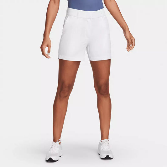 Nike "Dri-Fit Victory 5" Golf Shorts" Womens - White
