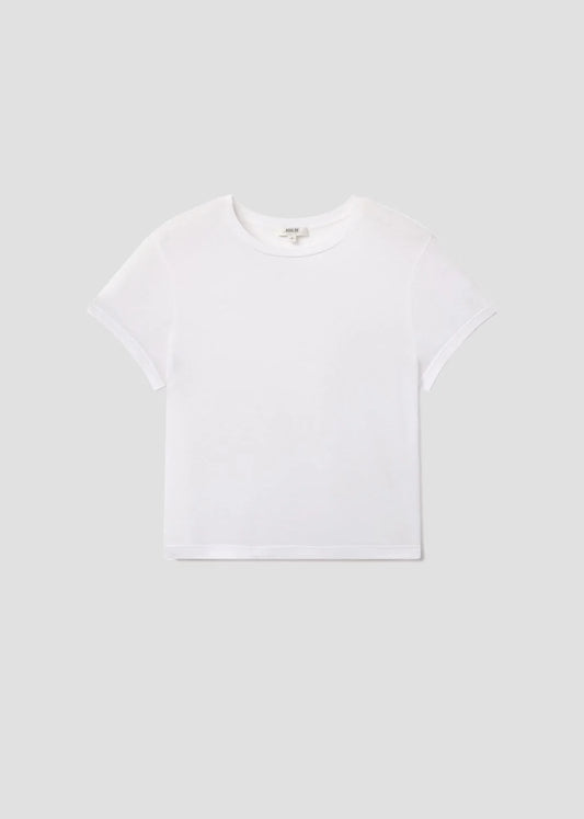 Agolde "Shrunken Tee" Womens - White