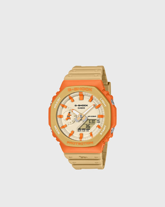 Casio "G-Shock GA2110MK-5A" Watch - Bold Orange Bezel