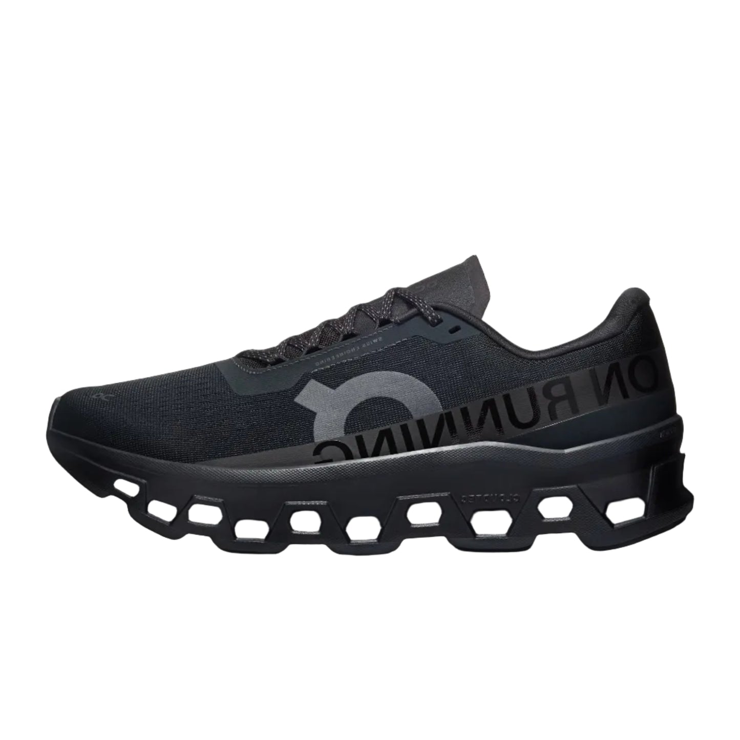 On "Cloudmonster 1" Mens - Black / Black