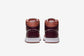 Air Jordan "1 Mid" W - Dusty Peach / Night Maroon / Sail