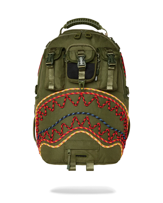 Sprayground "Won't Stop Till The Top DLX Backpack" - Military Green