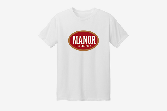 Manor "Guaranteed Fresh" T-Shirt M - White