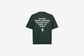 Manor "Grassy Shop Tee" T-Shirt M - Fairway Green / White