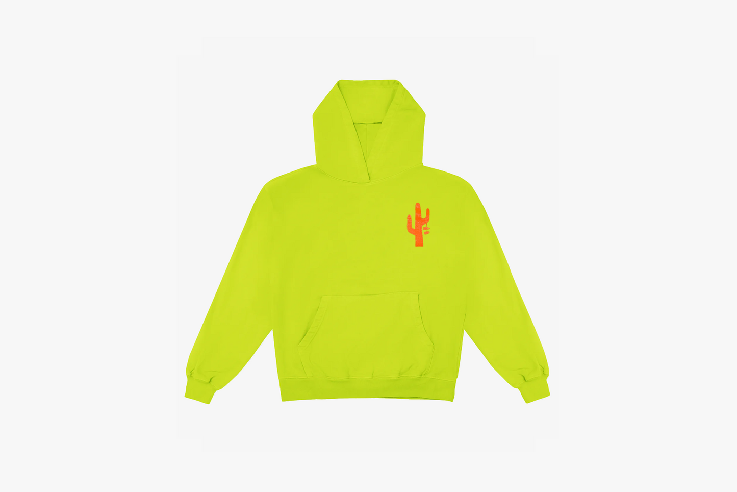 Manor "Local Legends Logo Hoodie" M - Faded Volt / Orange