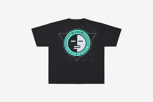 Manor "Iguana T-Shirt" M - Black / Teal
