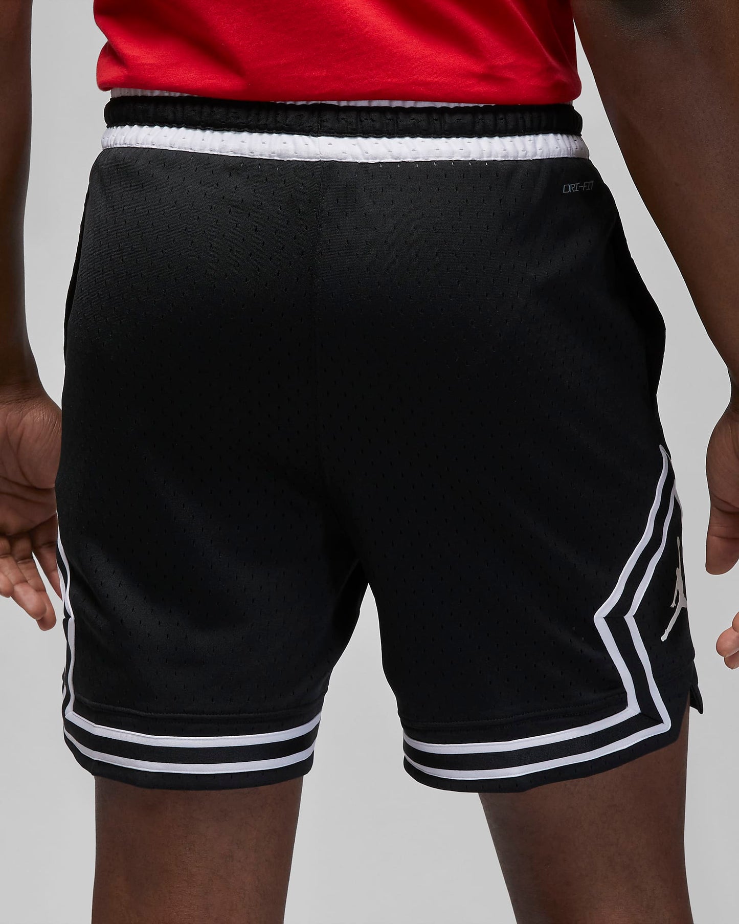 Jordan "Dri-Fit Sport Diamond Shorts" M - Black / White