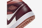 Air Jordan "1 Mid" W - Dusty Peach / Night Maroon / Sail