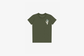 Manor Kids "Chrome Hang Time Kids" T-Shirt - Military Green / Chrome