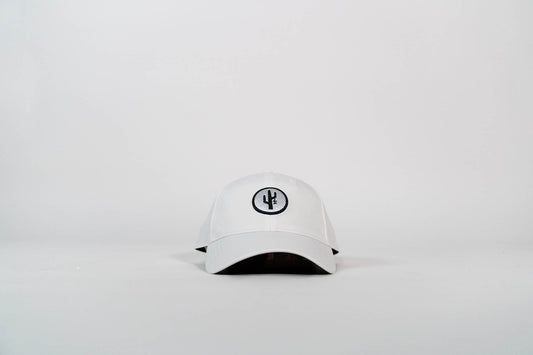 Manor X Taylor Made "Shoes on the Cactus Patch Dad Golf Hat" - White / Black
