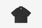 Metalwood Studio "Short Sleeve Paneled Wind Shirt" M - Black / Navy