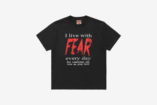 Metalwood "Fear Tee"  M - Vintage Black