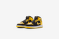 Air Jordan "1 Mid SE" GS - Black / Varsity Maize / White