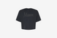 Manor "TradeMark Crop" T-Shirt W - Black / Black