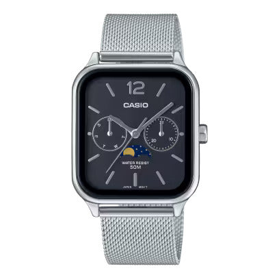 Casio "MTPM305MC1AV" Watch - Silver