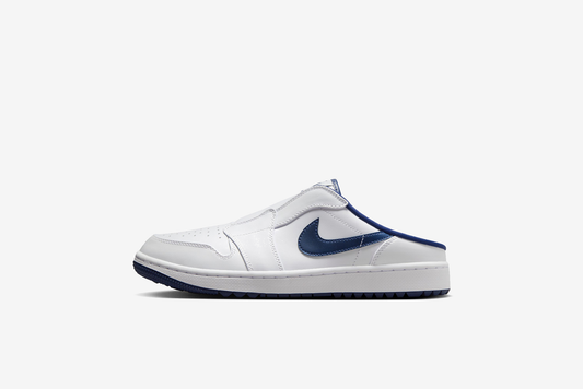 Air Jordan "Mule" M - White / Midnight Navy