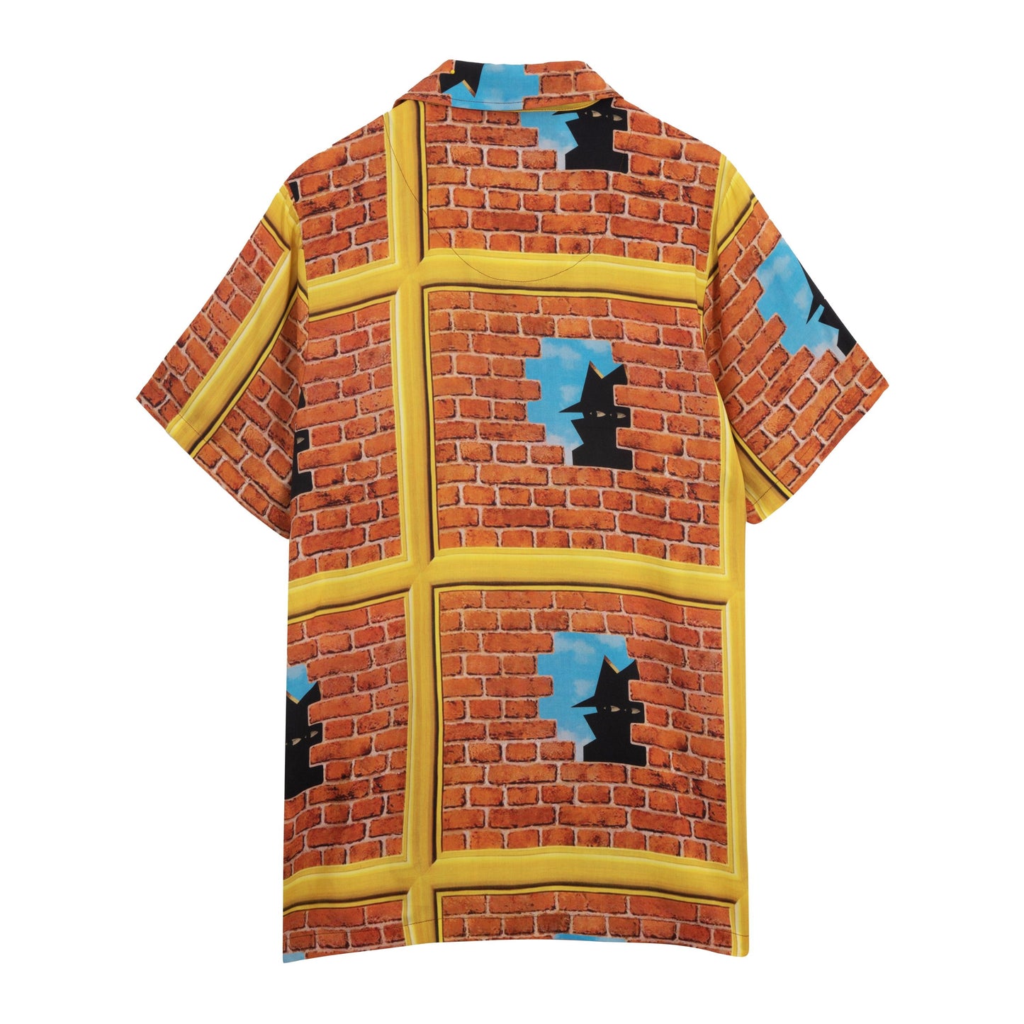 Real Bad Man "Getaway Vacation Shirt" M - Brick