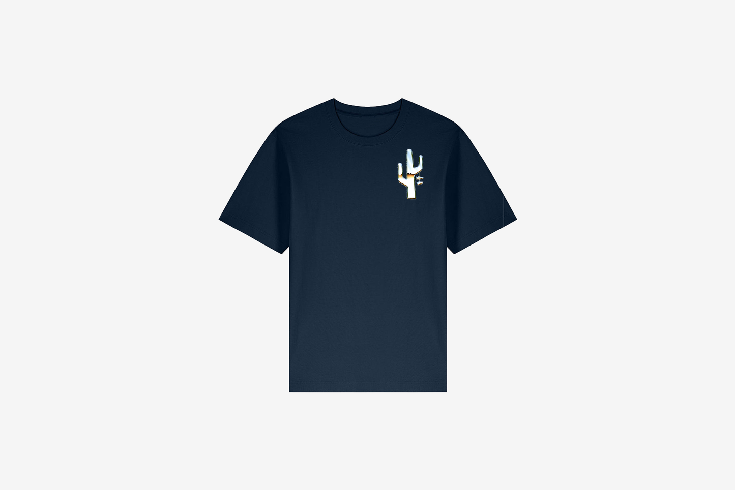 Manor Kids "Chrome Hang Time Junior" T-Shirt - Navy / Chrome