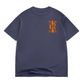 Manor "Big X The T-Shirt" Mens - Navy / Orange
