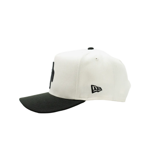 Manor x New Era "Upside Down Hangtime" 9FIFTY A-FRAME Snapback - Sail / Black