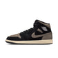 Air Jordan "1 Mid SE" M - Black / Olive Grey / Wild Mango