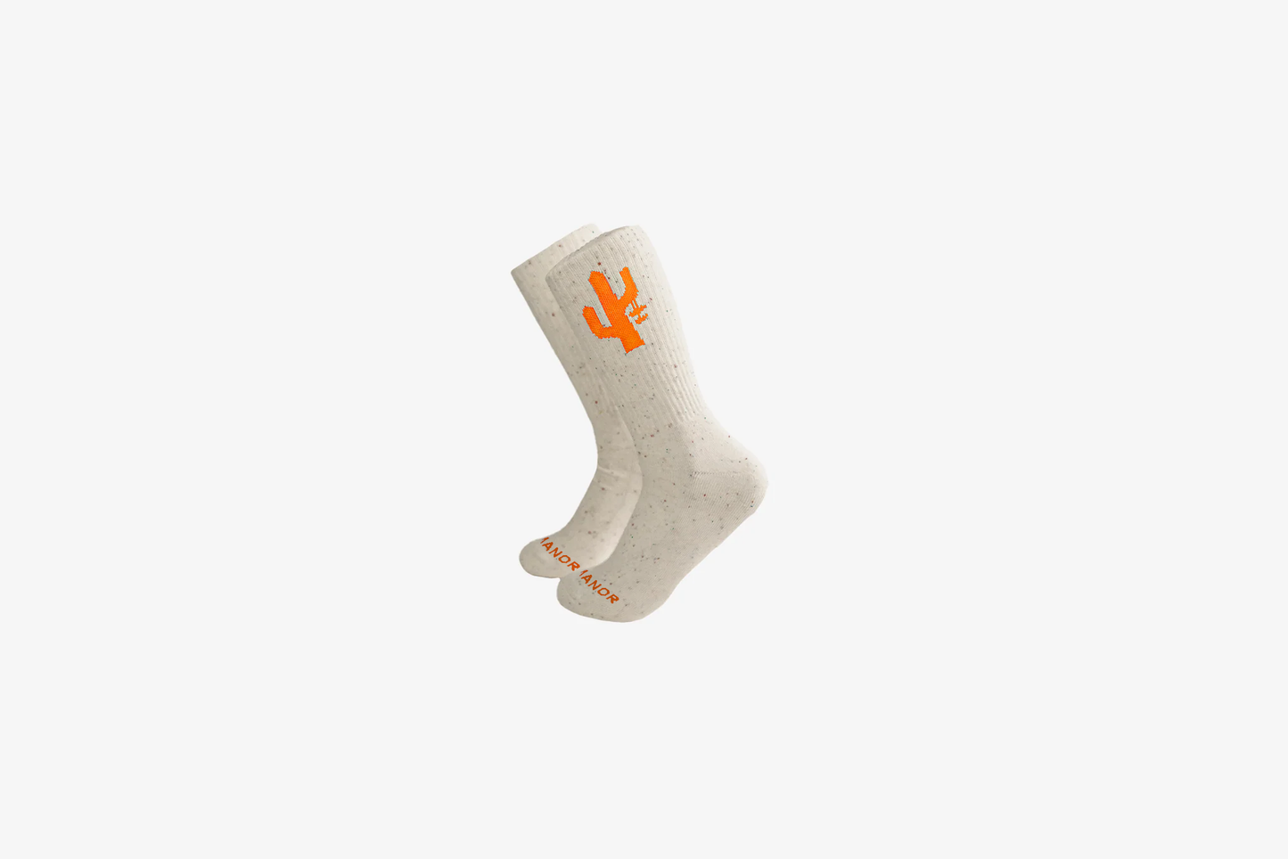 Manor "Hang Time Sock" - Confetti / Orange