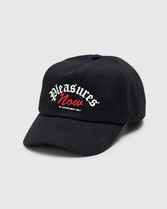 Pleasures "Appointment Unconstructed Snapback" - Black