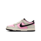 Nike "Dunk Low" GS - Pink Rise / Black / Light Orewood Brown