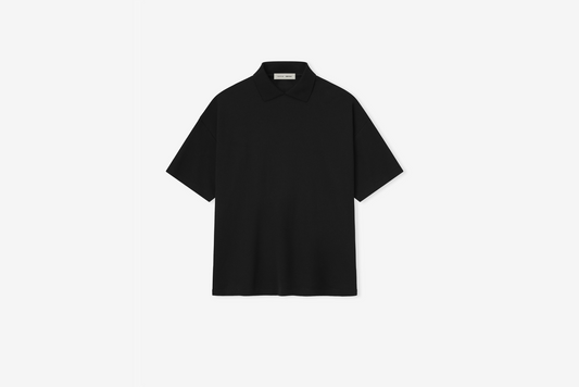 Fear of God Essentials "Pique Polo" M - Jet Black