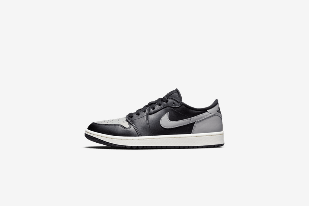 black and grey jordan 1 low top