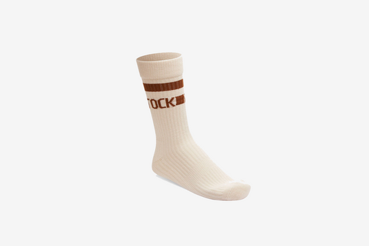 Birkenstock "Cotton Tennis Sock" Unisex - Eggshell