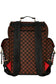 Sprayground "Sawtooth Sharks In Paris Monte Carlo Backpack" - Brown / Black