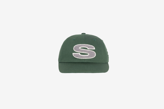 Stussy "Chenille S Low Pro Cap" - Forest Green