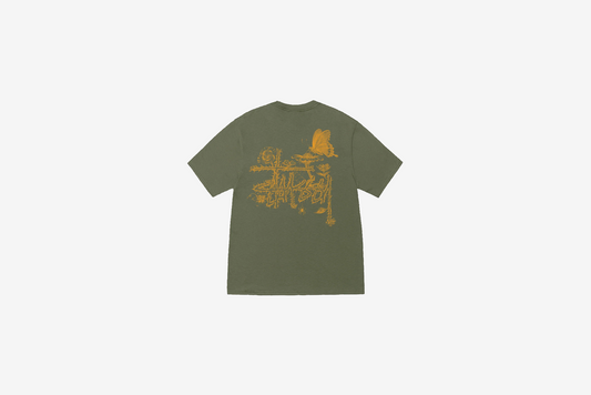 Stussy "In Bloom Tee" M - Olive