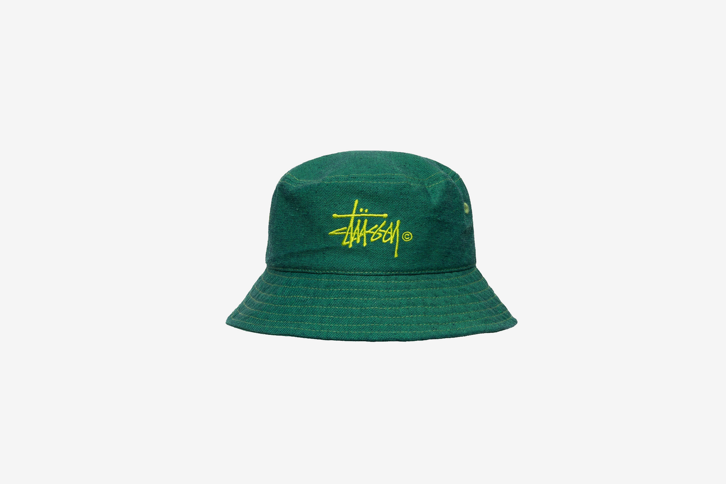 Stussy "Copyright Bucket Hat" - Green