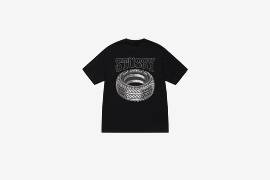 Stussy "Tough Tread Tee" M - Black
