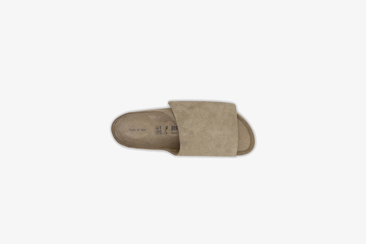 Fear of God Birkenstock Los Feliz Taupe, Release