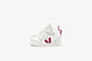Veja "Small V-10 Mid B-Mesh" K - White / Marsala