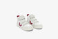 Veja "Small V-10 Mid B-Mesh" K - White / Marsala