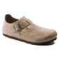 Birkenstock "London BS" M - Taupe Suede (Regular Fit)