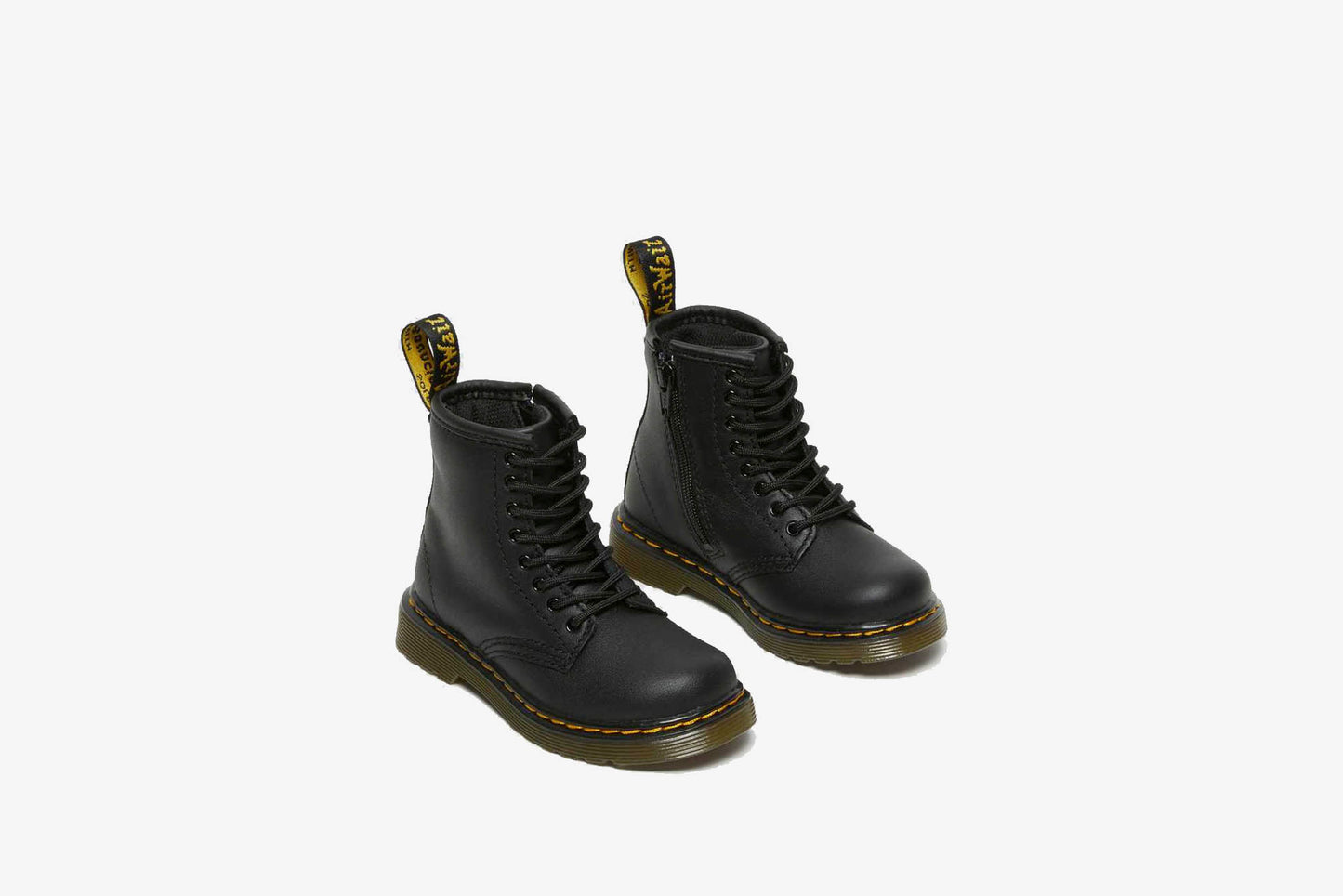 Dr. Martens "1460 J Softy Leather Lace Up Boots " PS - Black