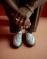 Dr. Martens "Adrian Snaffle Python Print Suede " M - Sand / Black