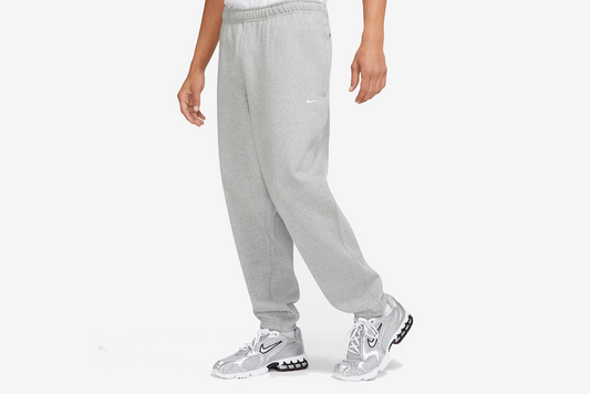 Nike "Solo Swoosh Fleece Sweatpants" M - Heather