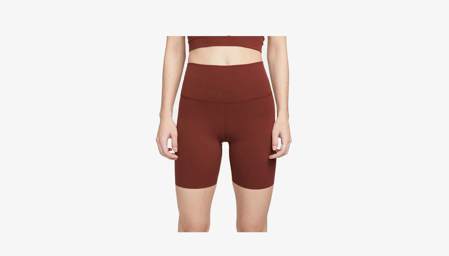 Nike Yoga Luxe Short W - Brown