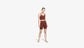 Nike "Yoga Luxe" Short W - Brown